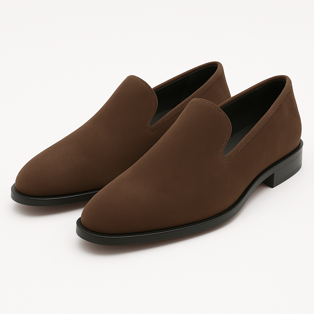 Κλασικά Loafers από Premium Σουέντ
