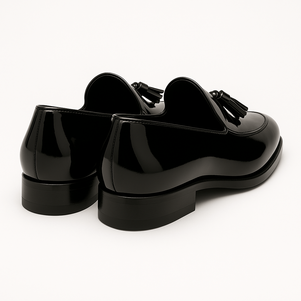Ιταλικά Loafers με Γυαλιστερή Λάμψη