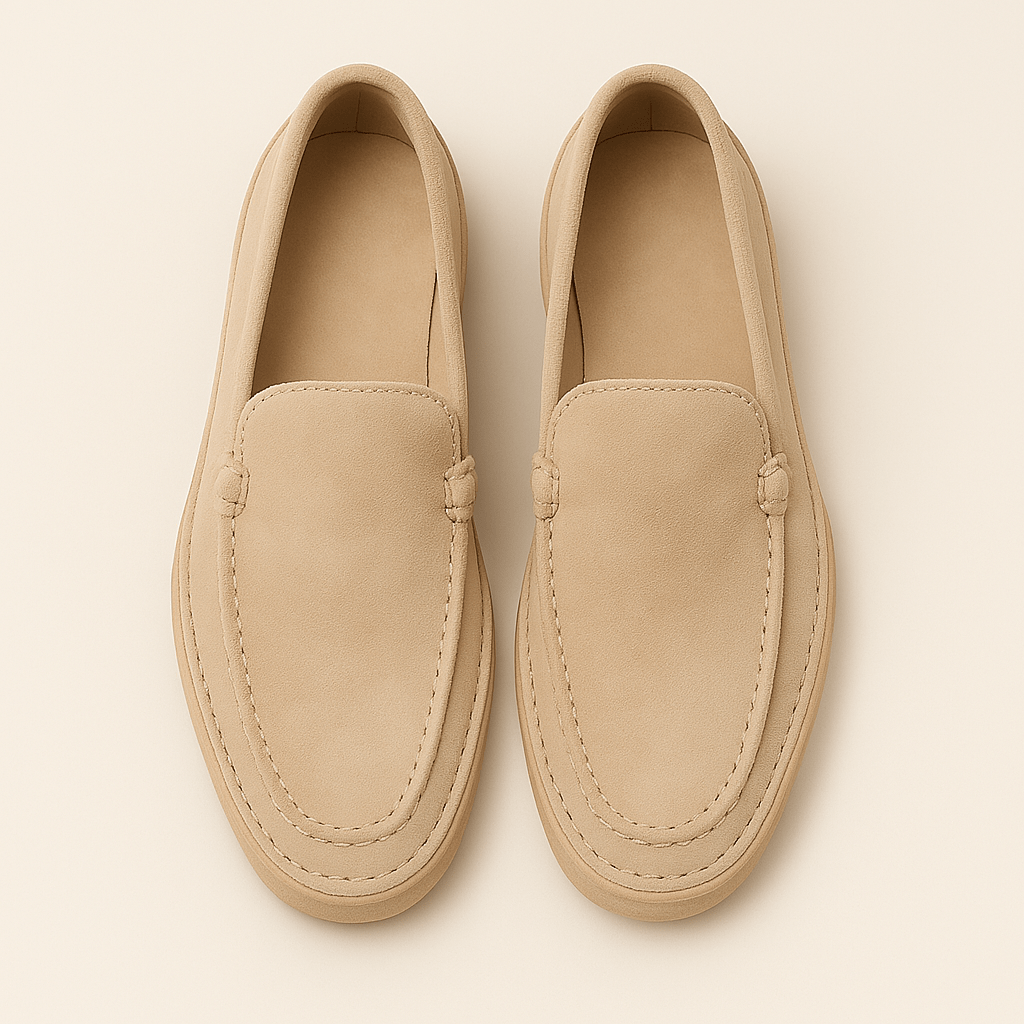 Σουέντ Loafers με Διαχρονικό Ύφος