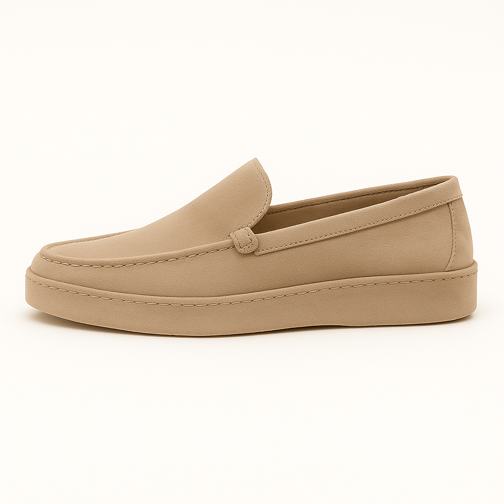 Σουέντ Loafers με Διαχρονικό Ύφος
