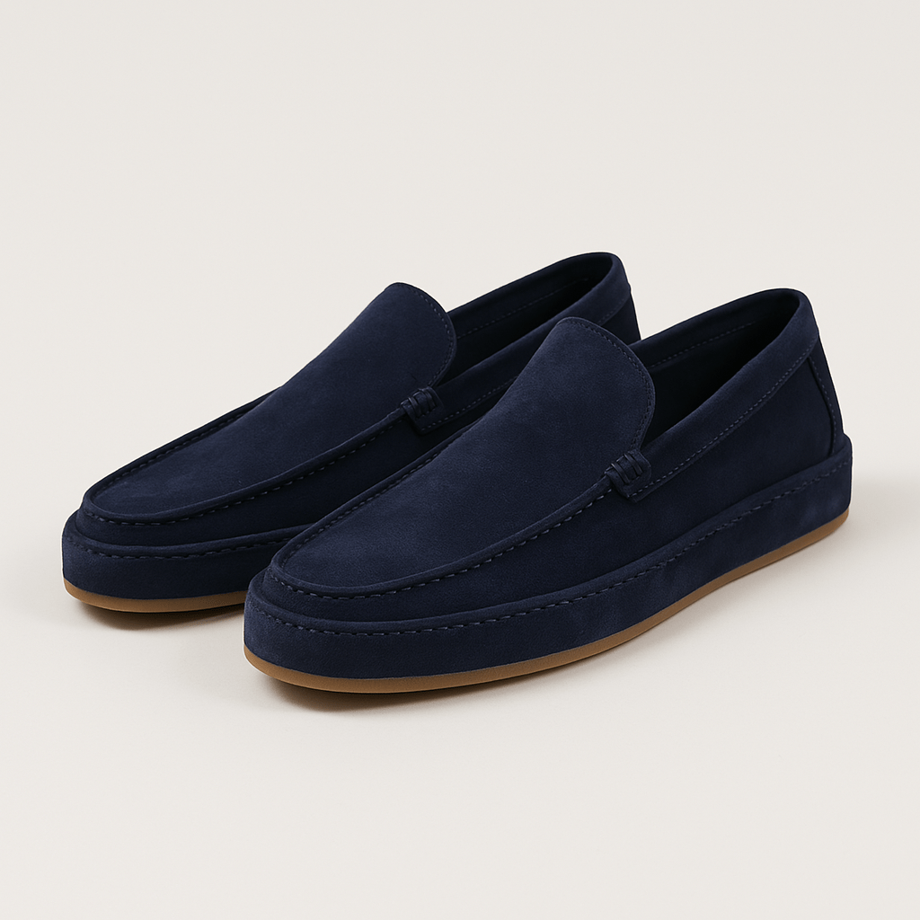 Σουέντ Loafers με Διαχρονικό Ύφος