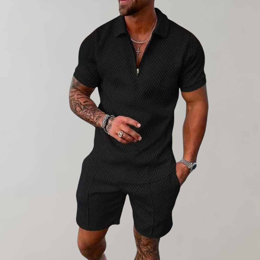 Ανδρικό Καλοκαιρινό Σετ Polo & Σορτς