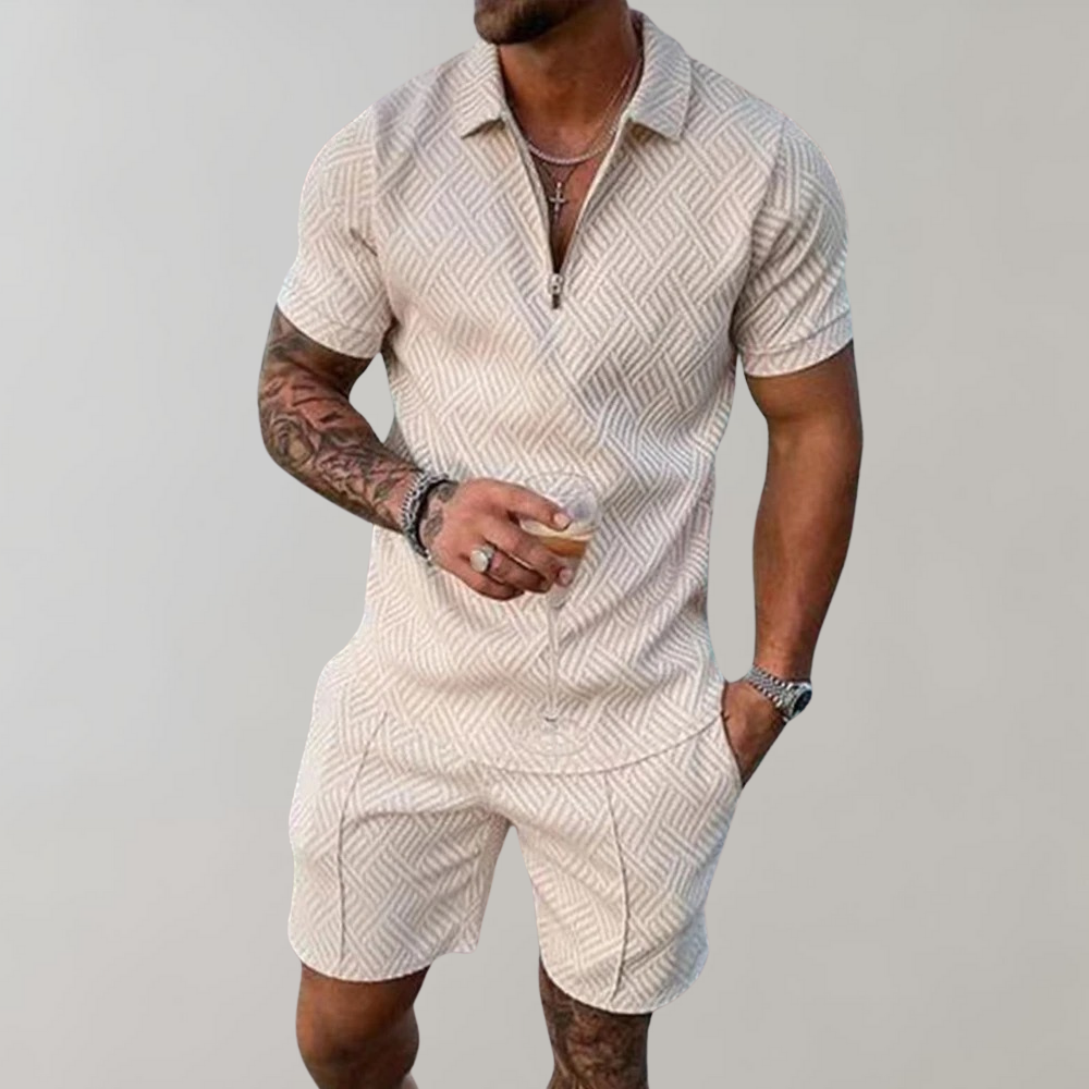 Ανδρικό Καλοκαιρινό Σετ Polo & Σορτς