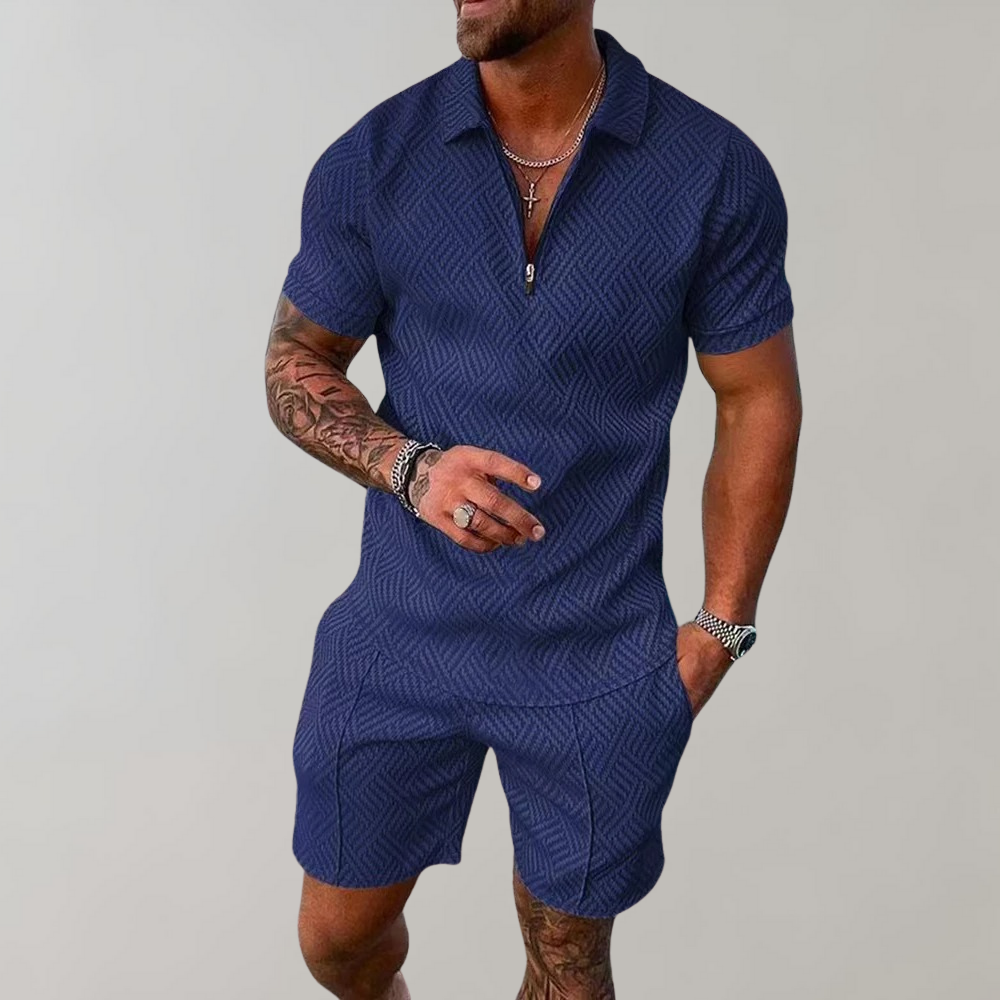 Ανδρικό Καλοκαιρινό Σετ Polo & Σορτς