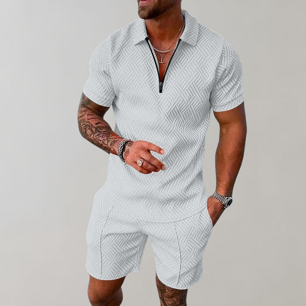 Ανδρικό Καλοκαιρινό Σετ Polo & Σορτς