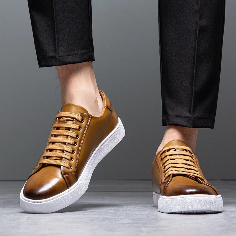 Δερμάτινα Sneakers με Στυλ