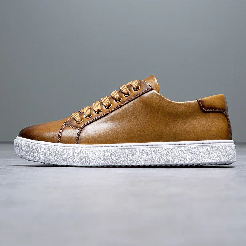 Δερμάτινα Sneakers με Στυλ