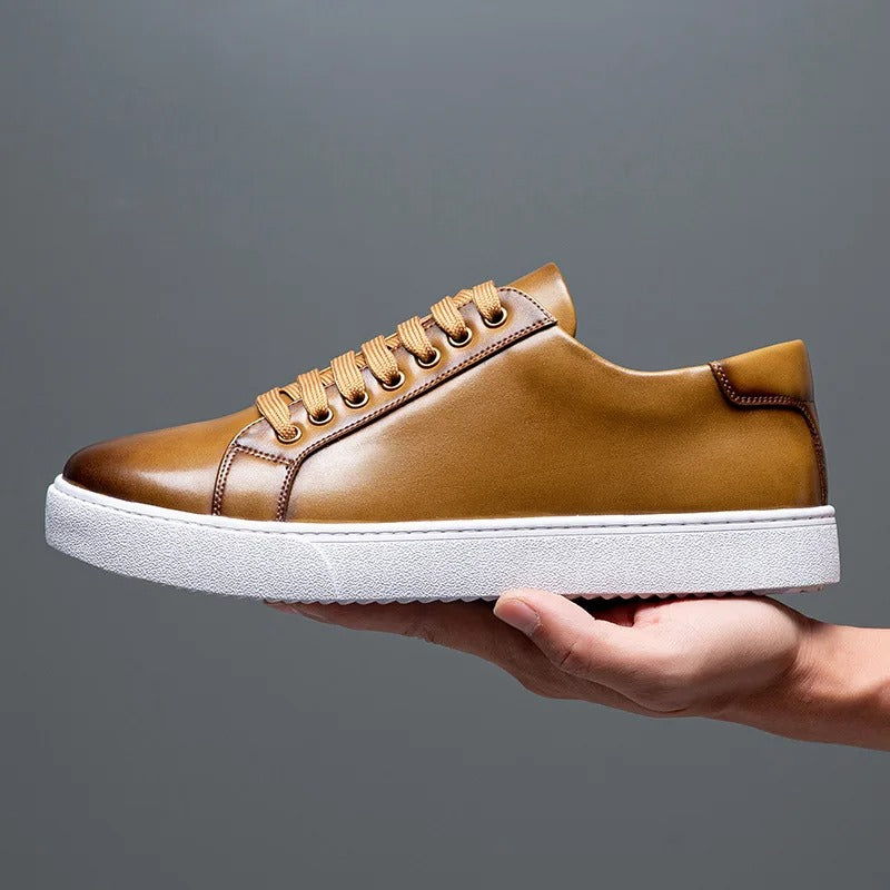 Δερμάτινα Sneakers με Στυλ