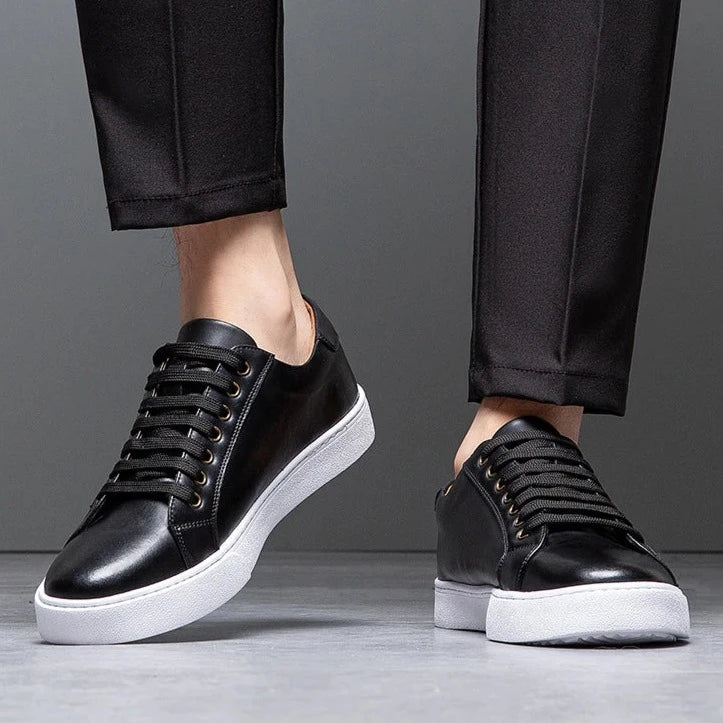 Δερμάτινα Sneakers με Στυλ