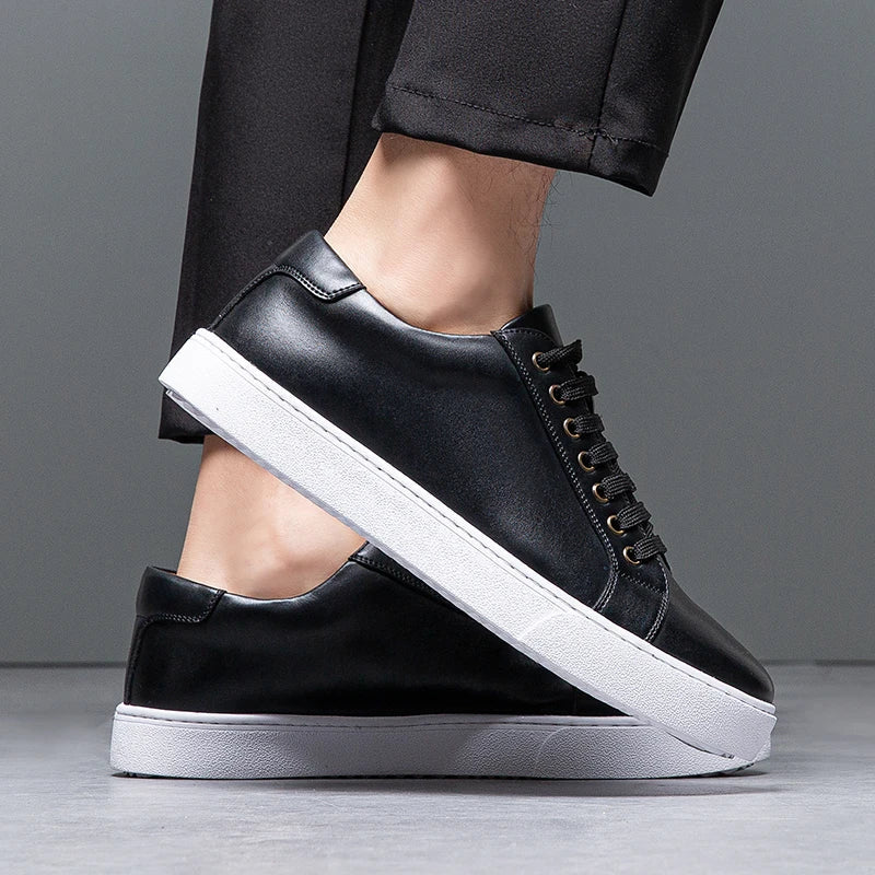 Δερμάτινα Sneakers με Στυλ
