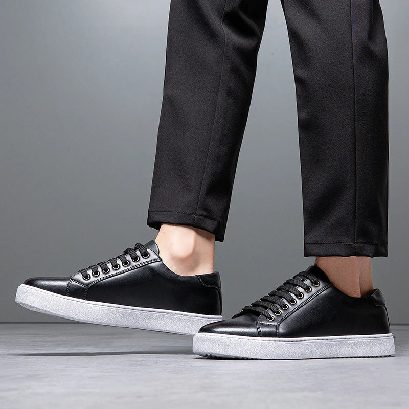 Δερμάτινα Sneakers με Στυλ