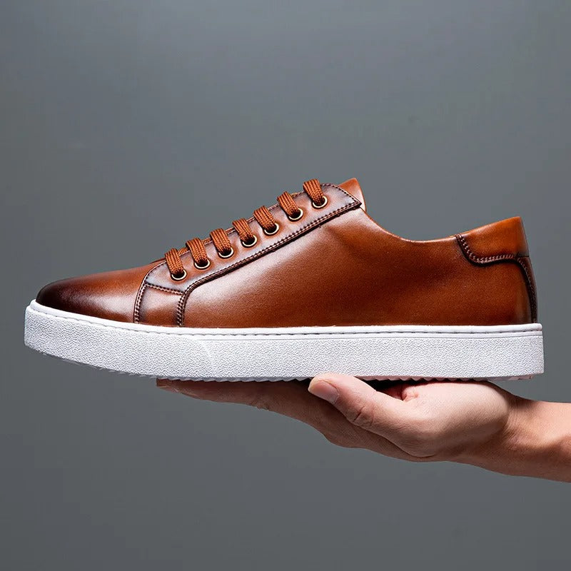 Δερμάτινα Sneakers με Στυλ